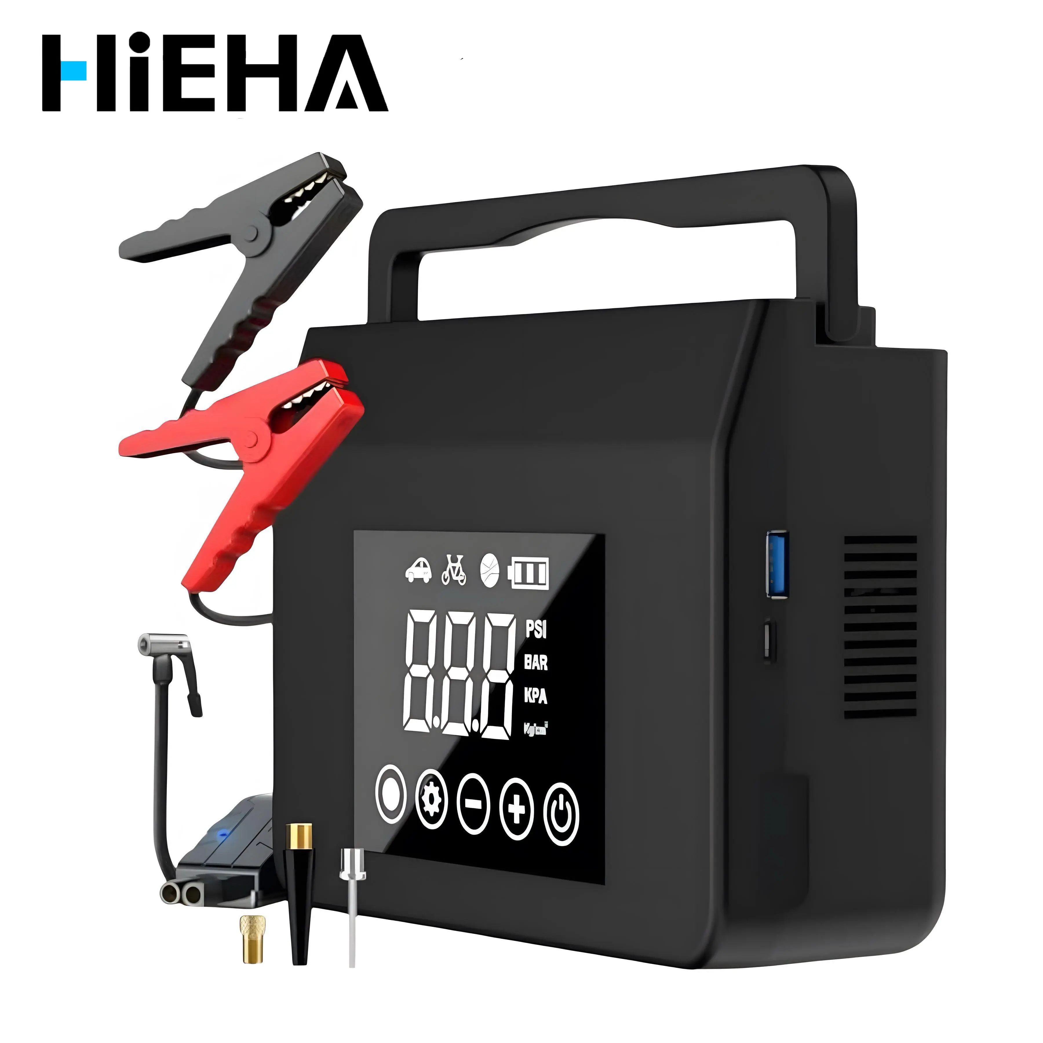 HIEHA 4000A 150PSI Arrancador de Bateria 4 em 1