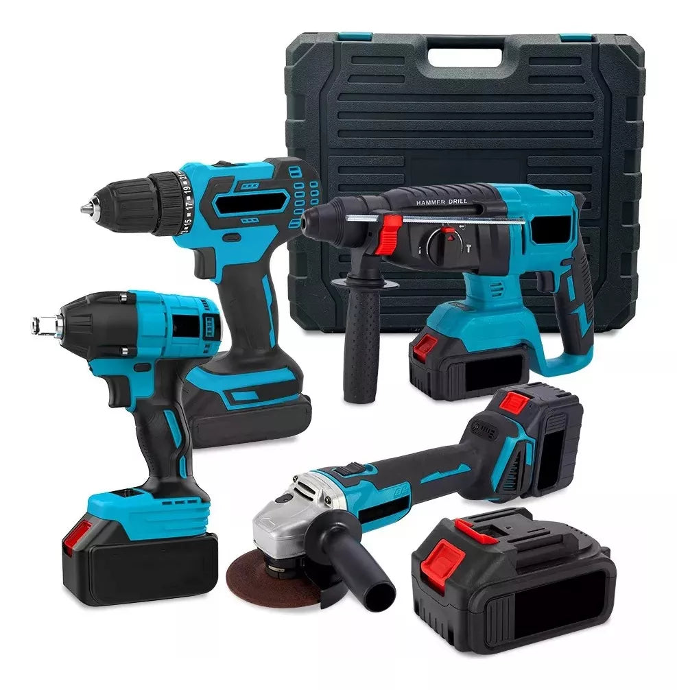 Kit 4 Ferramentas 21V Brushless c/ Maleta – Especial Dia dos Pais